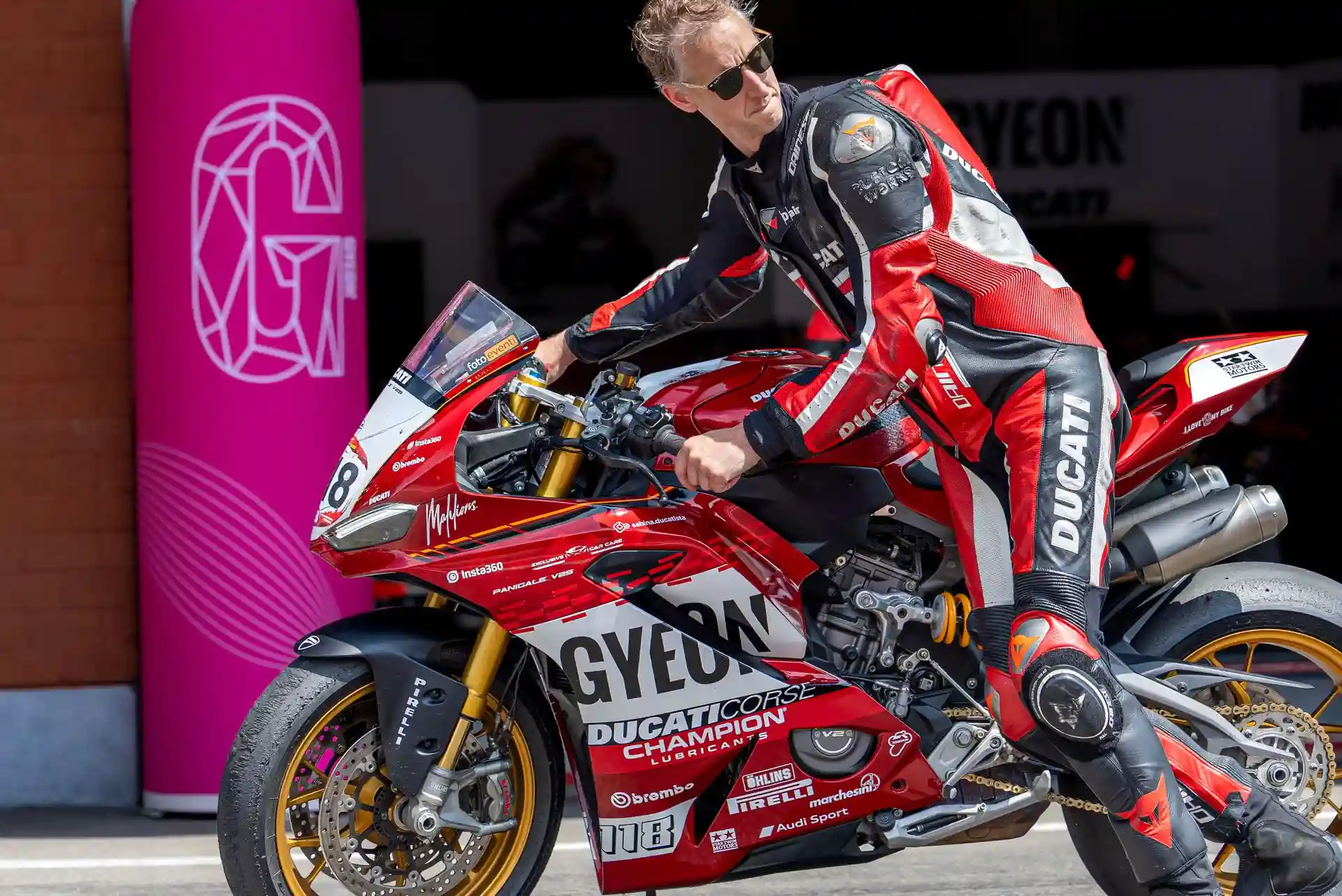 Ducati bike detailing