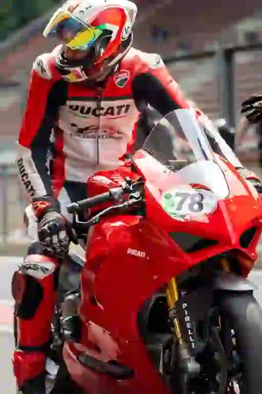 Red ducati bike