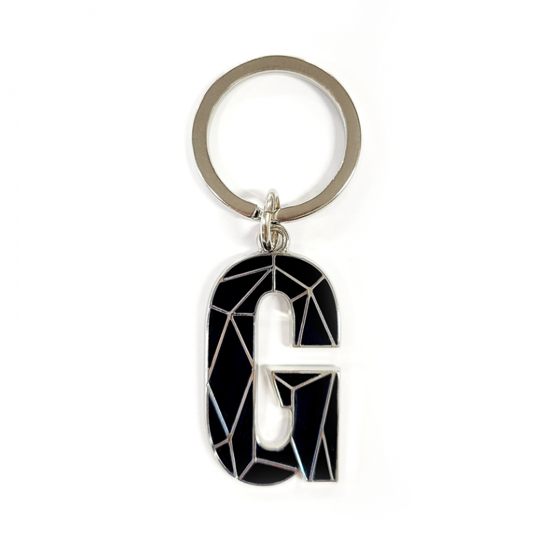 Metal G Key Ring