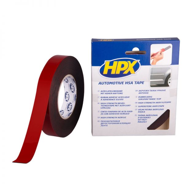 Dubbelzijdige HSA bevestigingstape 25 mm