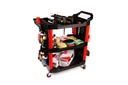 3-Tier Utility Detailing Rolling Cart - DLR02