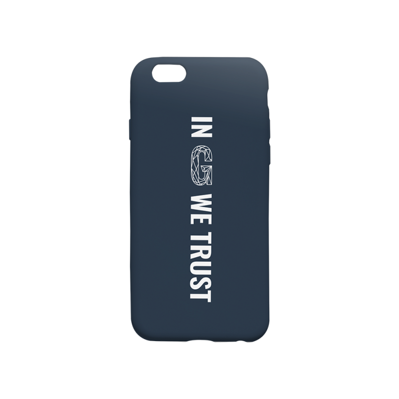 In G we trust phone case Navy Blue