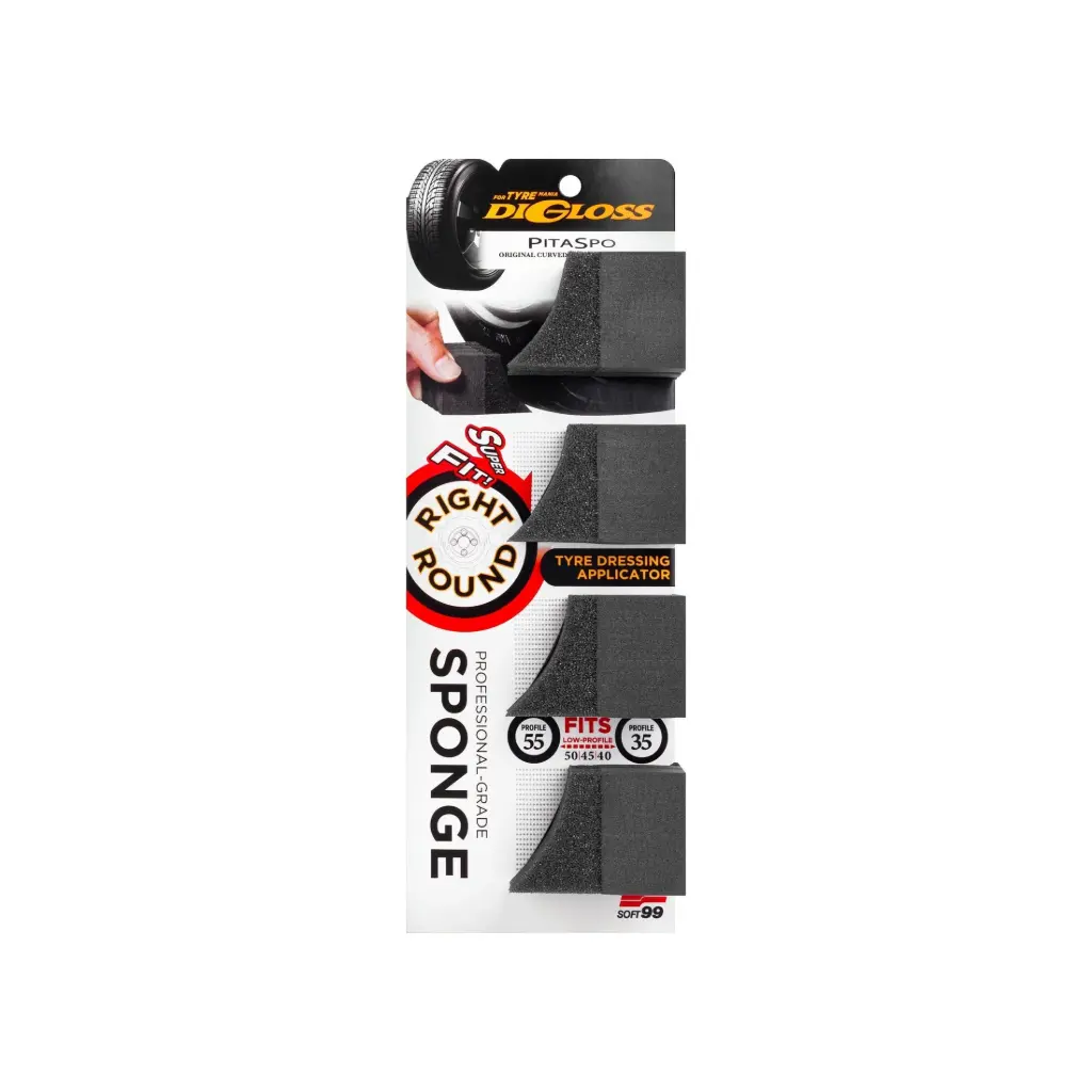 Pitasupo Tire Sponge (4-pack)