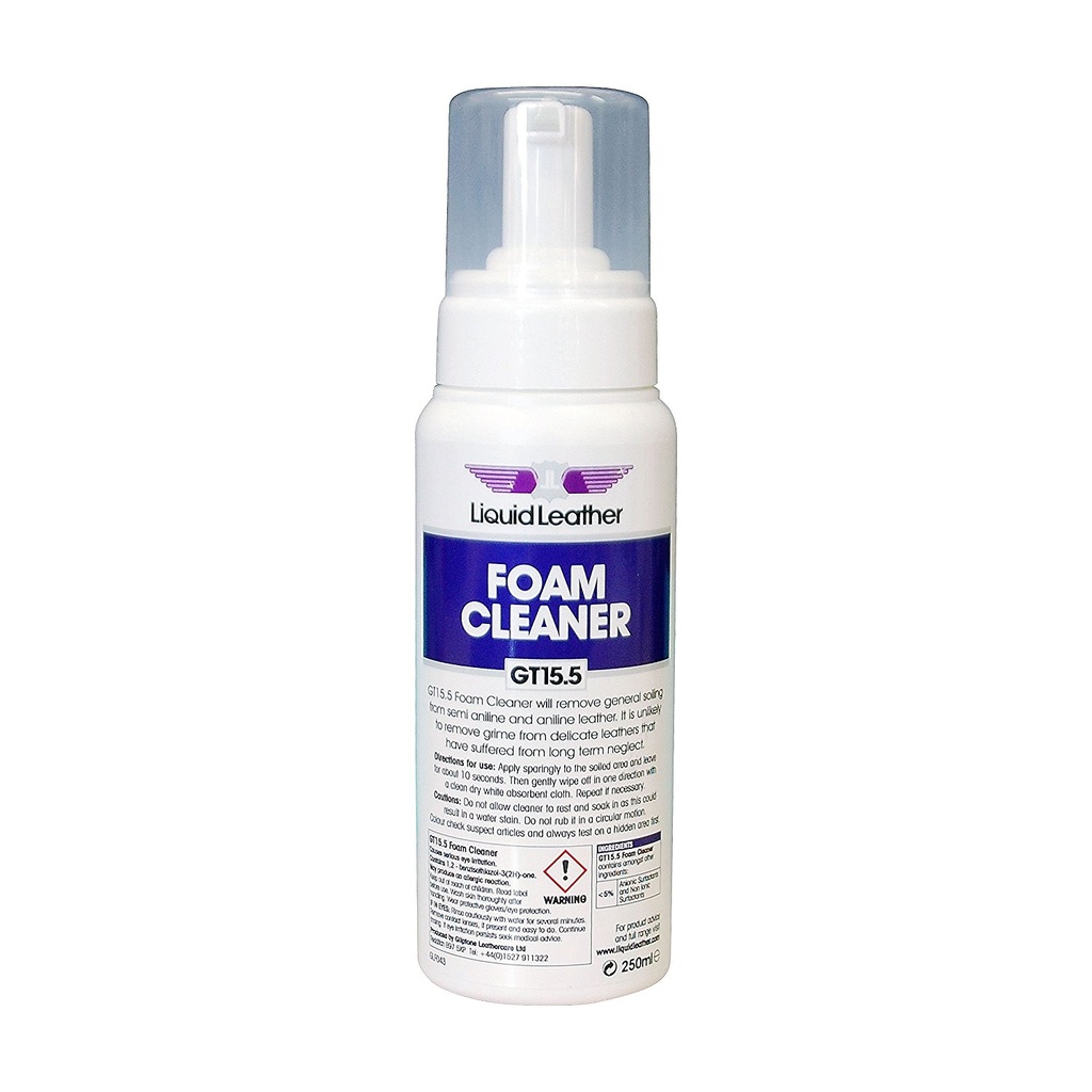 Liquid Leather Foam Cleaner