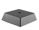 Rubber block 120x 120 x 40 mm 
