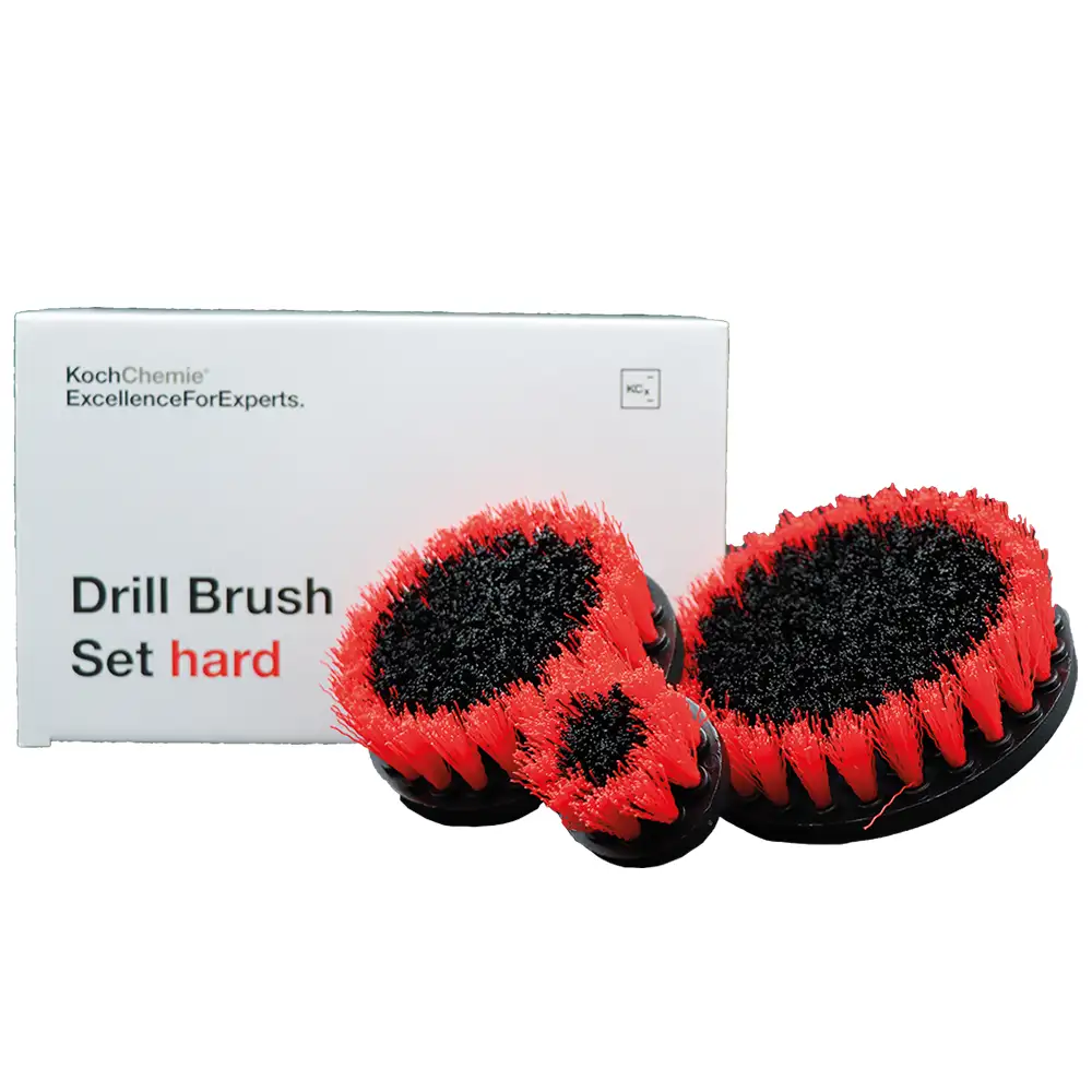 Drill Brush Set Hard