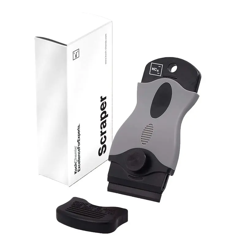 Plastic scraper met 10 mesjes