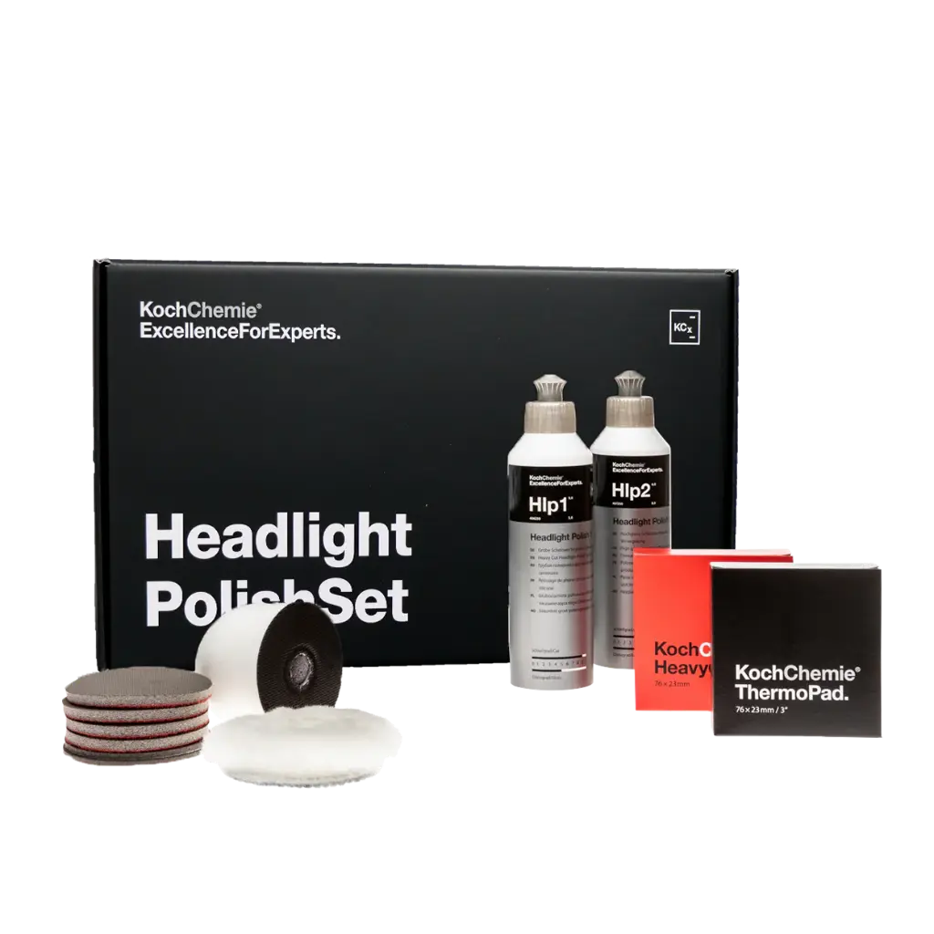 Headlight Polish Set