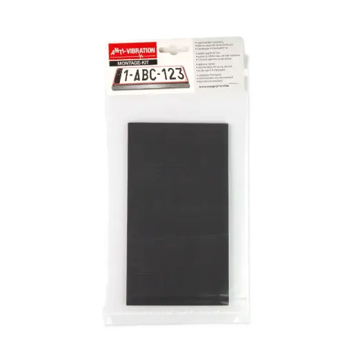 [Nrplaat-AVK2] Numberplate frame anti vibration - kit