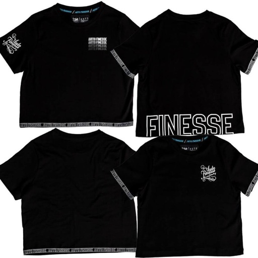 Premium Finesse Crop Tee