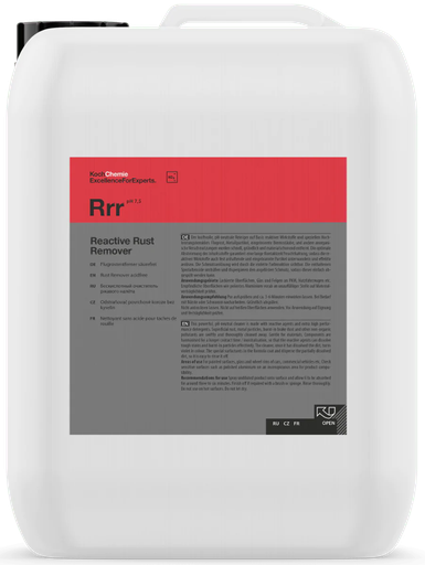 Reactive Rust Remover (Rrr)