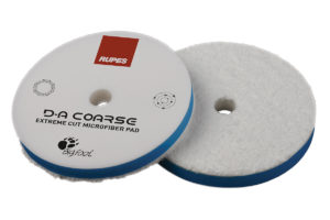 Blue Coarse Extreme Cut Microfiber Pad