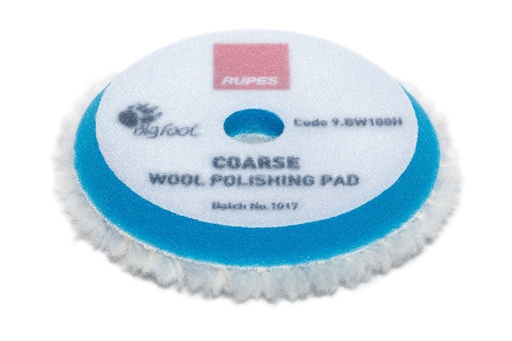 Blue Coarse Wool Polishing Pad
