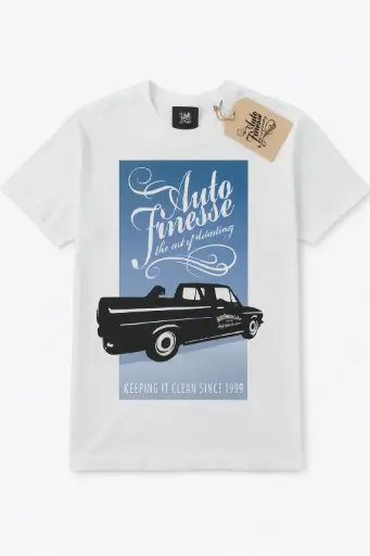 [AFTEEWH] Auto Finesse T-Shirt White
